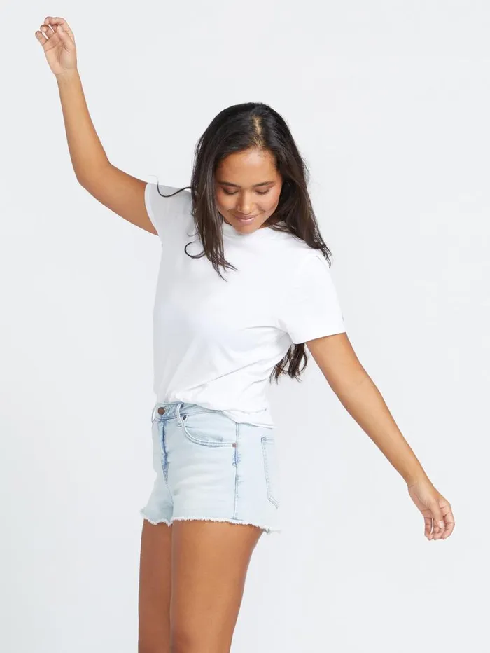 1991 Stoned Shorts 8211 Allover Stone Light Womens Volcom Bottoms