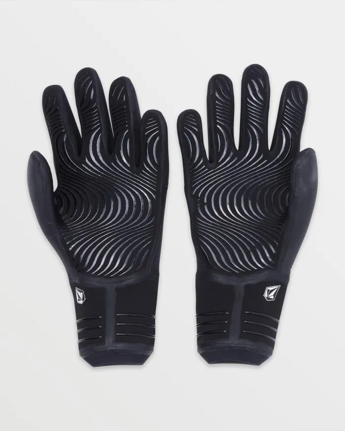 3mm 5 Finger Gloves 8211 Black Mens Volcom Accessories