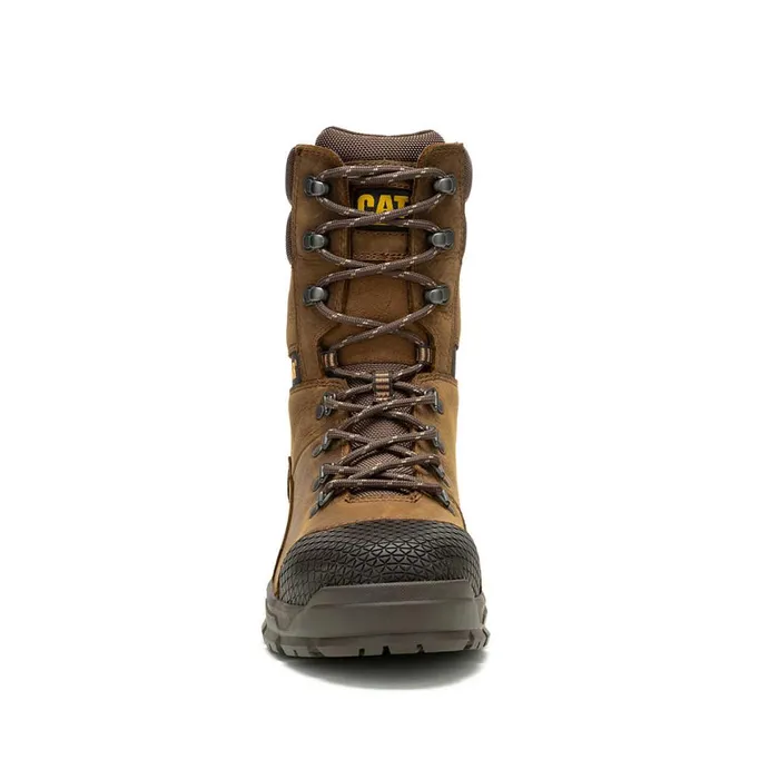 Accomplice X 8034 Waterproof Steel Toe Work Boot Real Brown Men Cat Footwear Boots