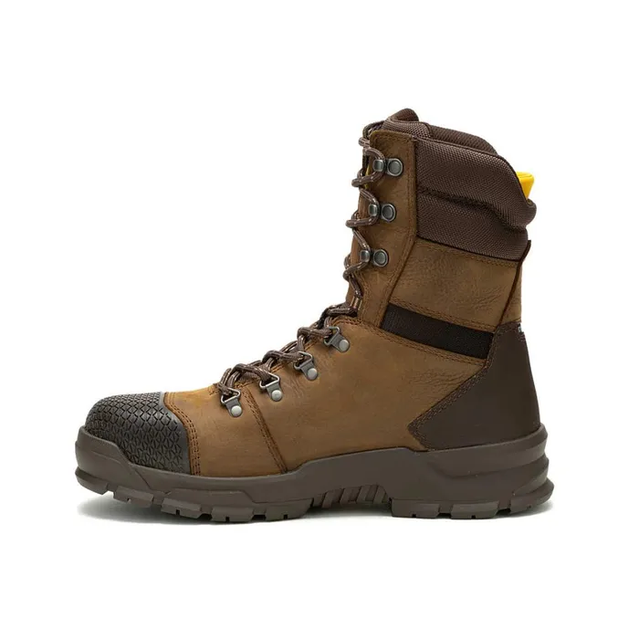 Accomplice X 8034 Waterproof Steel Toe Work Boot Real Brown Men Cat Footwear Boots