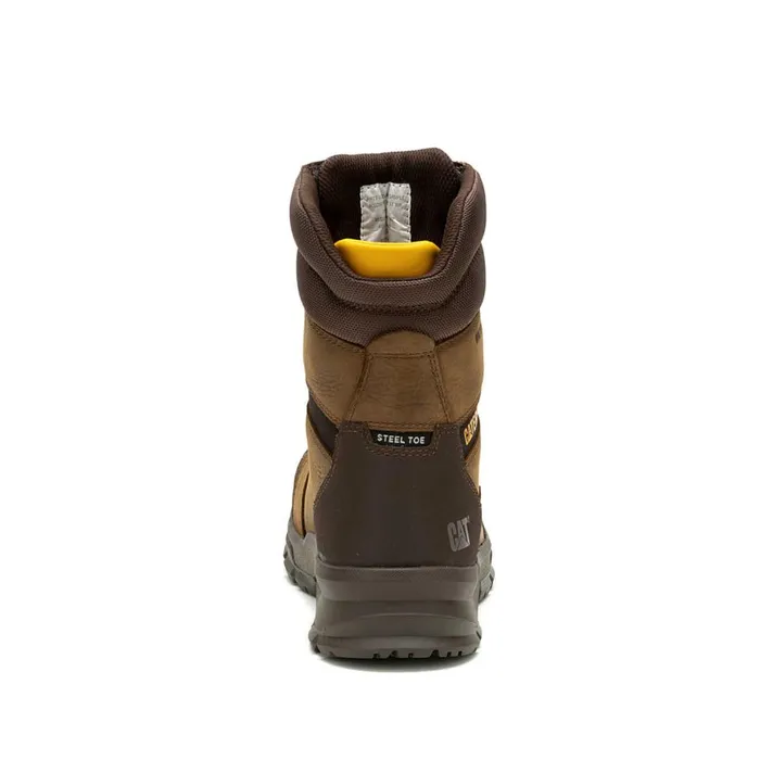 Accomplice X 8034 Waterproof Steel Toe Work Boot Real Brown Men Cat Footwear Boots