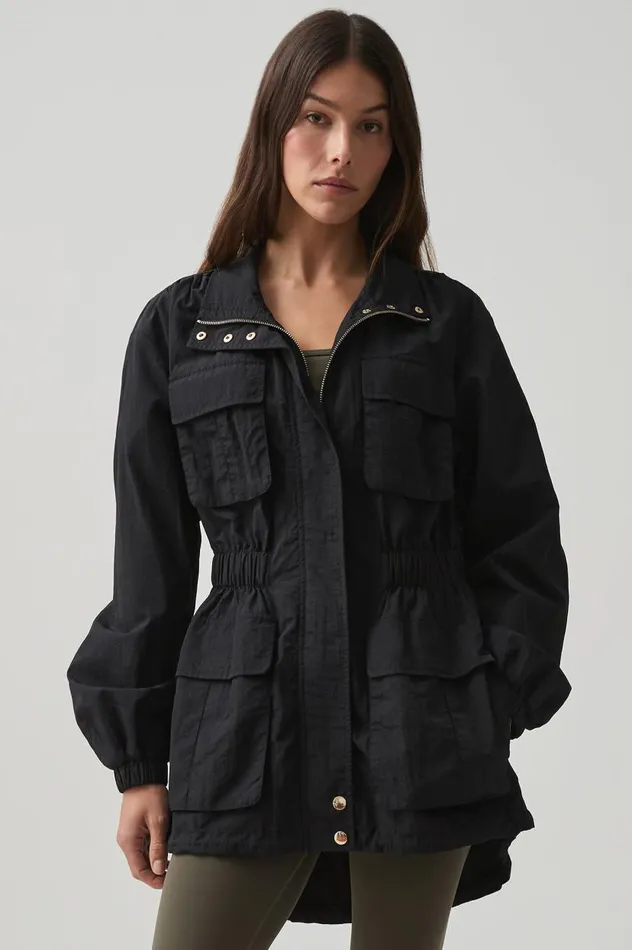 Aje Blazers Jackets and Coats Cinched Spray Jacket 788 Black 8211 Women Aje Blazers Jackets and Coats Cinched Spray Jacket 788 Black 8211 Women