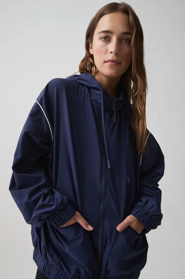 Aje Blazers Jackets and Coats Lightweight Spray Jacket 785 Deep Dive 8211 Women Aje Blazers Jackets and Coats Lightweight Spray Jacket 785 Deep Dive 8211 Women