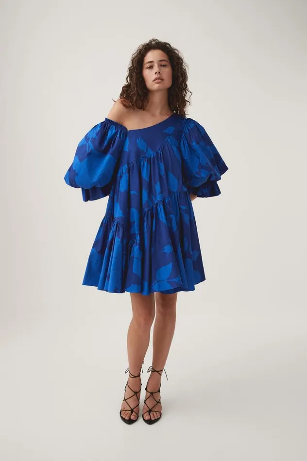 Aje Dresses Casabianca Mini Dress Electric Rose 8211 Women