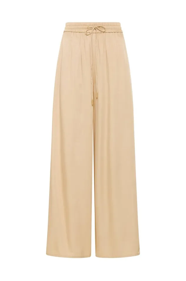 Aje Pants Enfilade Logo Pant Ecru Beige 8211 Women Aje Pants Enfilade Logo Pant Ecru Beige 8211 Women