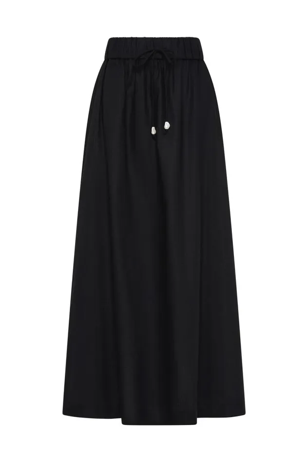Aje Skirts Airlie Maxi Skirt Black 8211 Women Aje Skirts Airlie Maxi Skirt Black 8211 Women