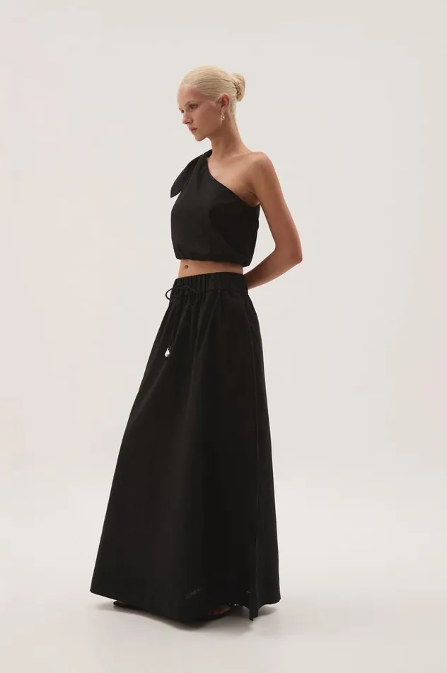 Aje Skirts Airlie Maxi Skirt Black 8211 Women Aje Skirts Airlie Maxi Skirt Black 8211 Women