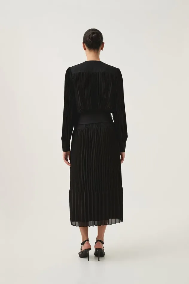 Aje Skirts Cathedra Belted Midi Skirt Black 8211 Women Aje Skirts Cathedra Belted Midi Skirt Black 8211 Women