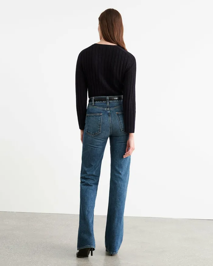 ALISE SWEATER Dark Navy Women Nili Lotan Knits and Sweaters