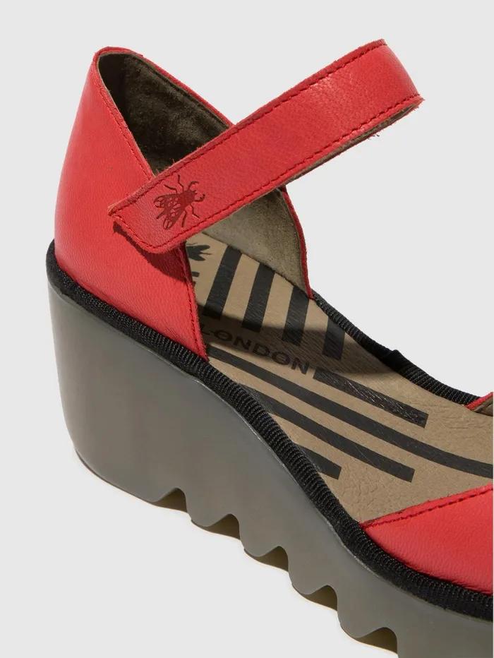 Ankle Strap Sandals BISO305FLY RASPBERRY Women Fly London Sandals