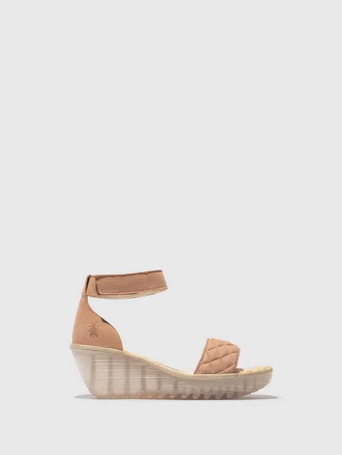 Ankle Strap Sandals YARU471FLY NUDE PINKNUDE PINK Women Fly London Sandals