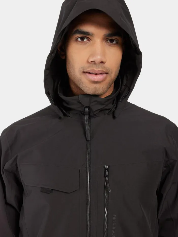 Aston Men039s Jacket 5 Black Men Didriksons Spring Jackets