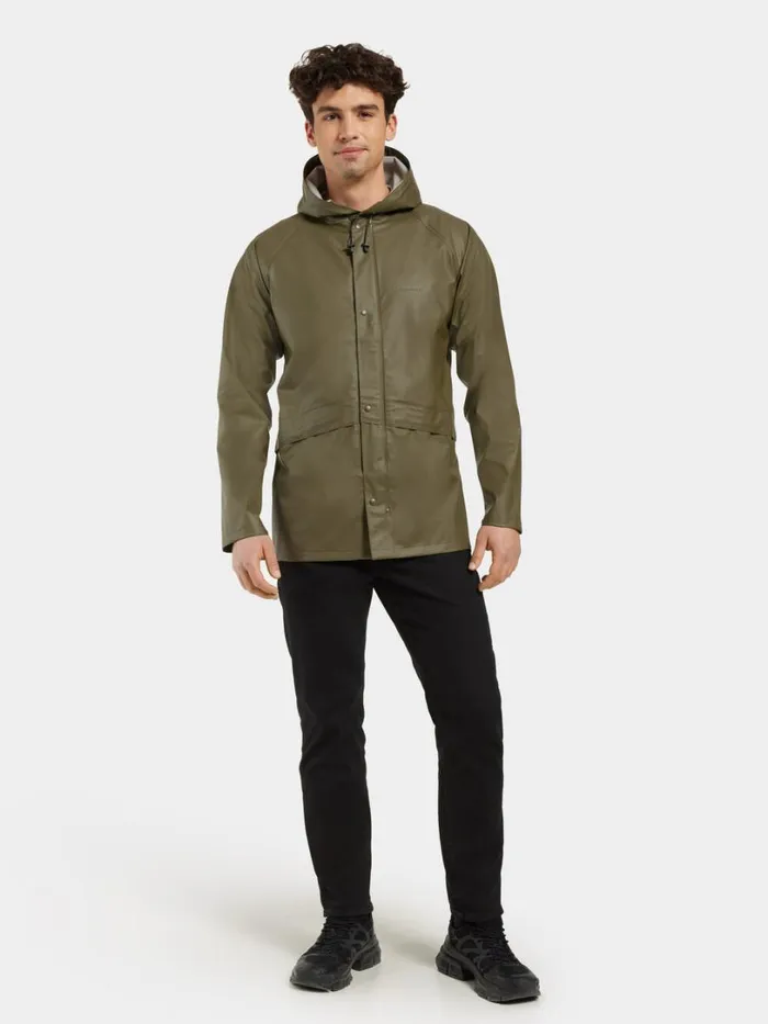 Avon Unisex Jacket 2 Fog Green Men Didriksons Shell Jackets