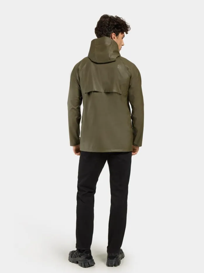 Avon Unisex Jacket 2 Fog Green Men Didriksons Shell Jackets