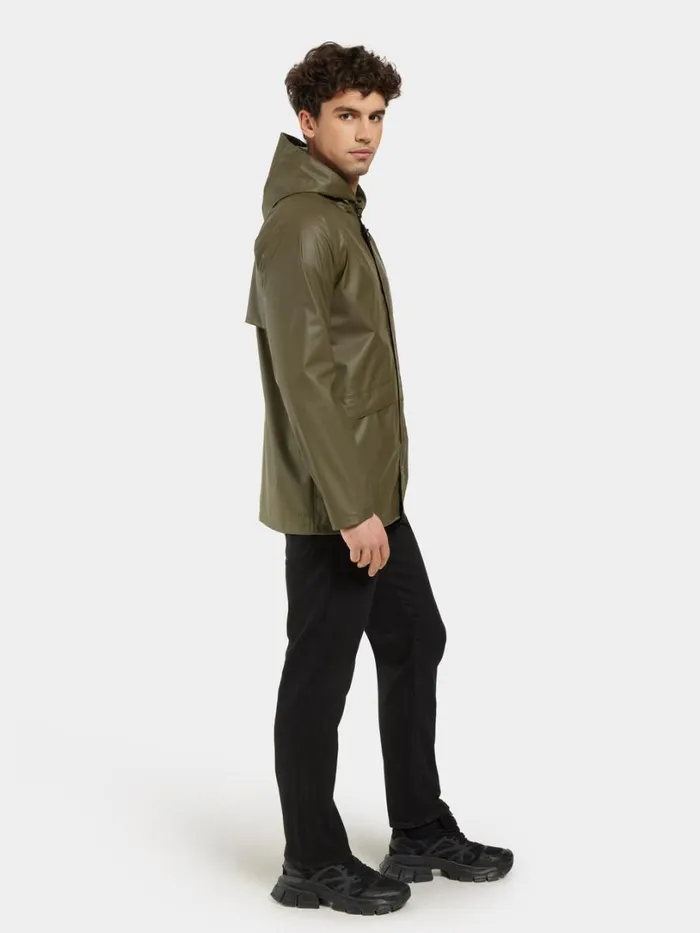 Avon Unisex Jacket 2 Fog Green Men Didriksons Shell Jackets