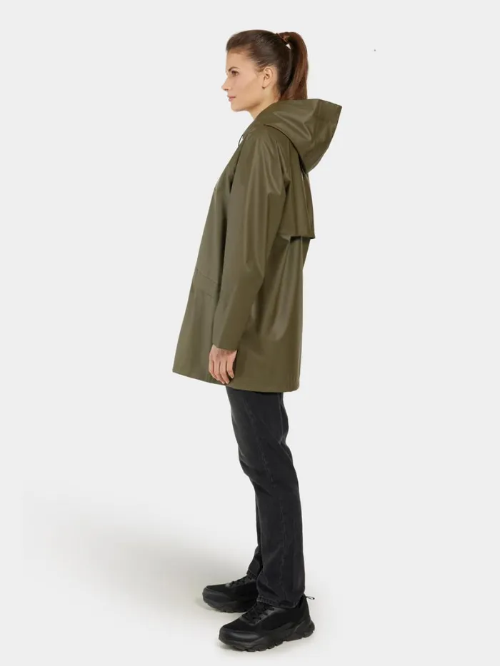 Avon Unisex Jacket 2 Fog Green Men Didriksons Shell Jackets