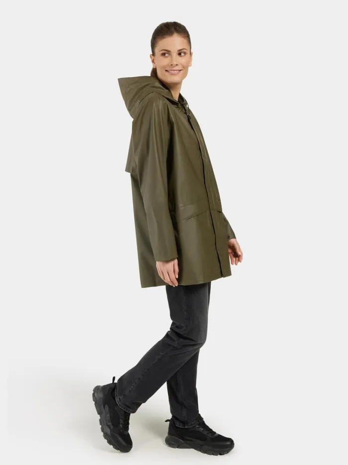 Avon Unisex Jacket 2 Fog Green Men Didriksons Shell Jackets