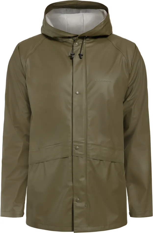 Avon Unisex Jacket 2 Fog Green Men Didriksons Shell Jackets