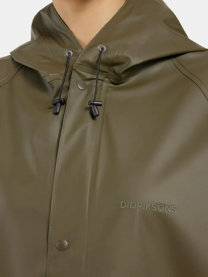 Avon Unisex Jacket 2 Fog Green Men Didriksons Shell Jackets