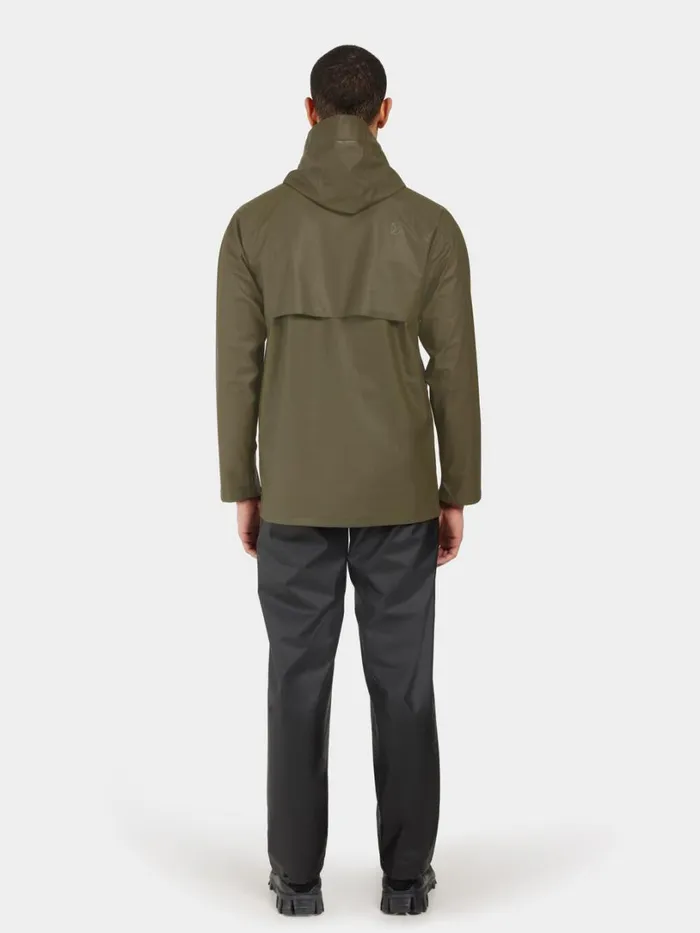 Avon Unisex Jacket 2 Fog Green Men Didriksons Shell Jackets