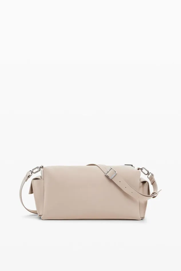 Bags Women Desigual Multipocket Baguette Bag White