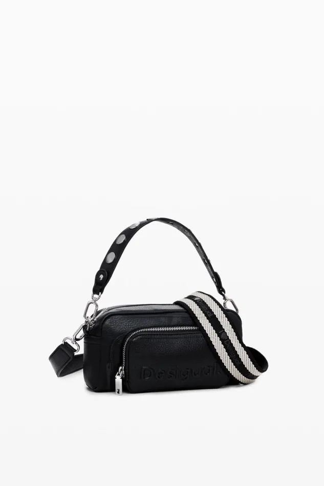 Bags Women Desigual Multipocket Crossbody Bag Black