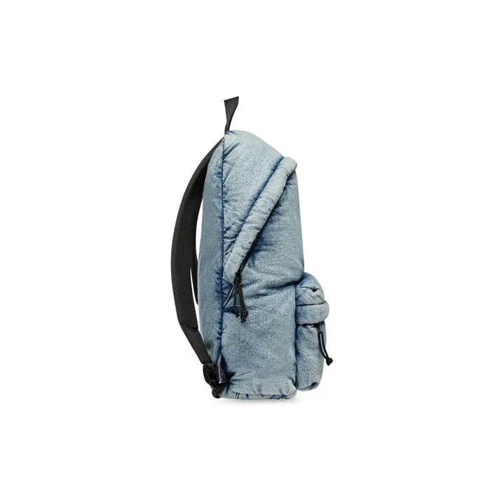 Balenciaga Backpacks Men Men039s Explorer Backpack Denim In Faded Blue Faded Blue