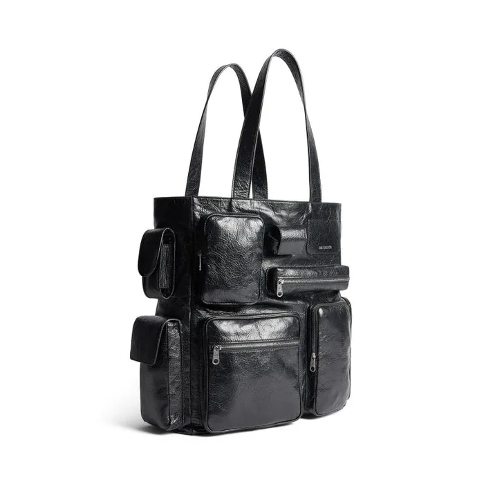 Balenciaga Bags and Totes Men Men039s Superbusy Tote Bag In Black Black Balenciaga Bags and Totes Men Men039s Superbusy Tote Bag In Black Black