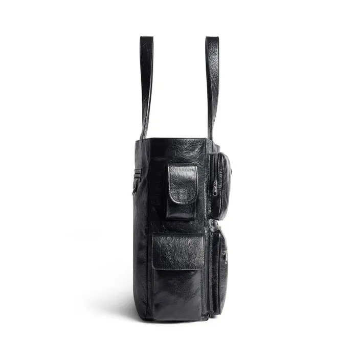 Balenciaga Bags and Totes Men Men039s Superbusy Tote Bag In Black Black Balenciaga Bags and Totes Men Men039s Superbusy Tote Bag In Black Black