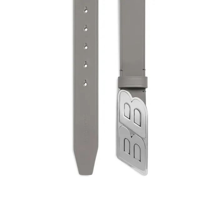 Balenciaga Belts Men Men039s Moto Logo Belt In Dark Grey Dark Grey