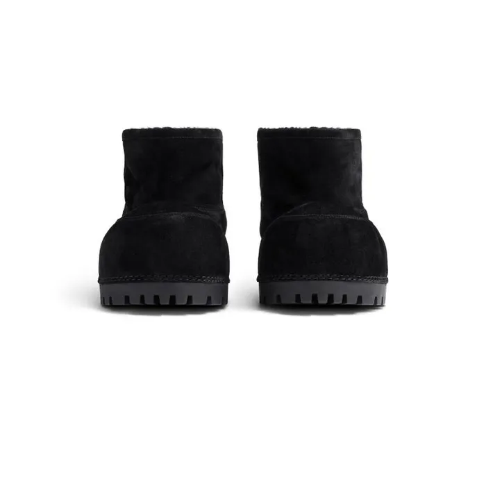 Balenciaga Boots and Derbies Men Men039s Alaska Fur Bootie In Black Black Balenciaga Boots and Derbies Men Men039s Alaska Fur Bootie In Black Black