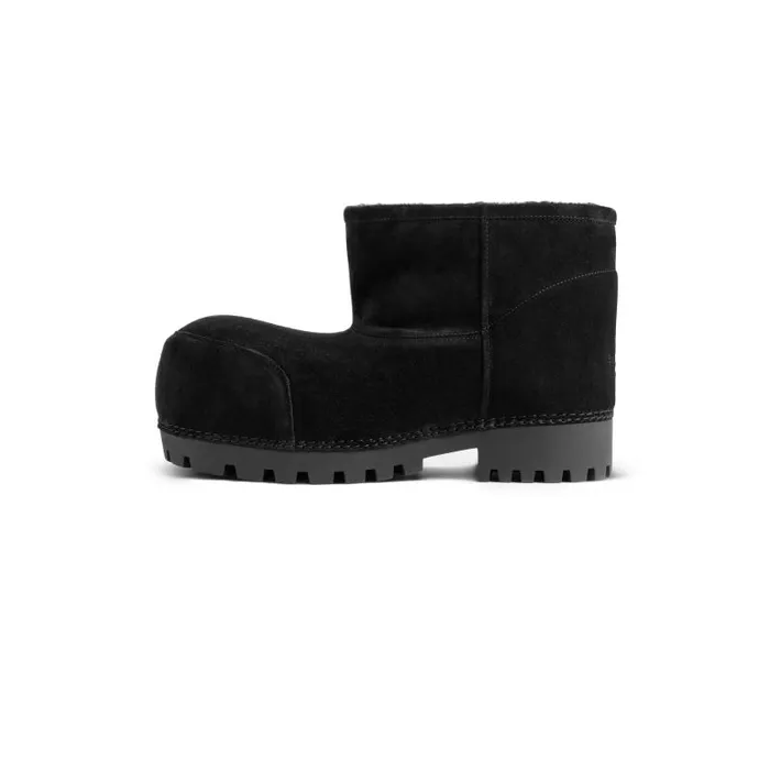 Balenciaga Boots and Derbies Men Men039s Alaska Fur Bootie In Black Black Balenciaga Boots and Derbies Men Men039s Alaska Fur Bootie In Black Black