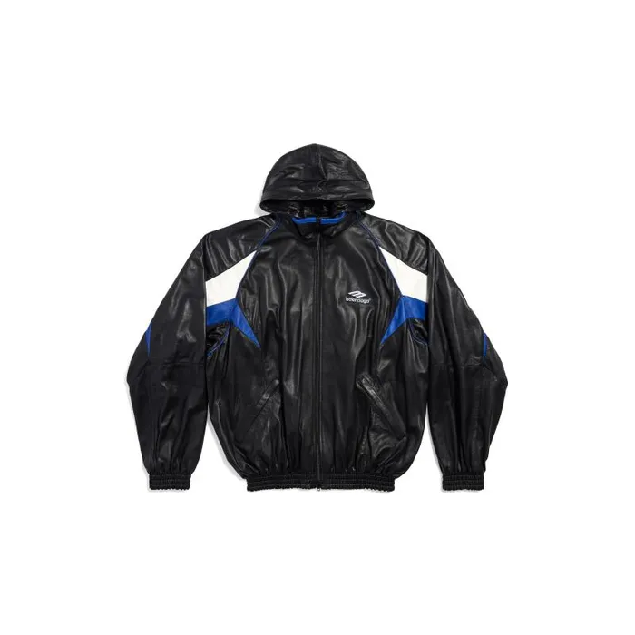 Balenciaga Coats and Jackets WomenMen 3b Sports Icon Tracksuit Jacket In Black Black