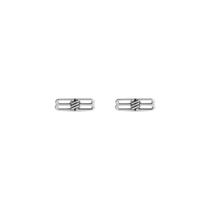 Balenciaga Jewelry WomenMen Bb Icon Earrings In Antique Silver Antique Silver Balenciaga Jewelry WomenMen Bb Icon Earrings In Antique Silver Antique Silver