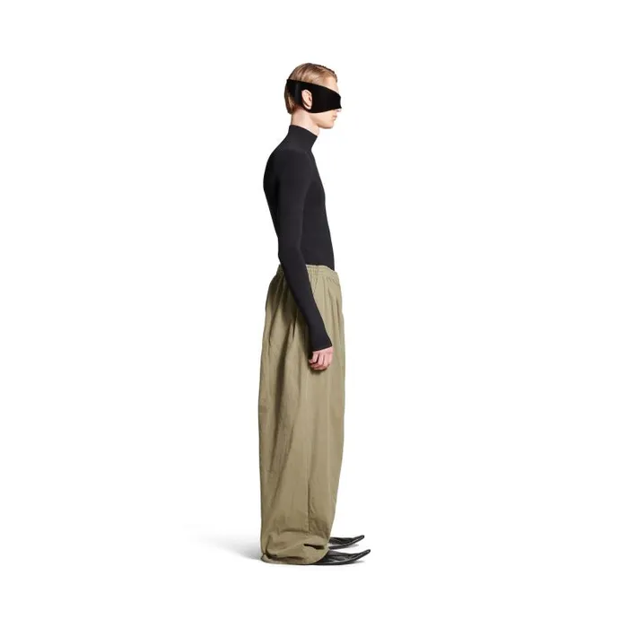 Balenciaga Pants Men Men039s Baggy Pants In Green Green Balenciaga Pants Men Men039s Baggy Pants In Green Green