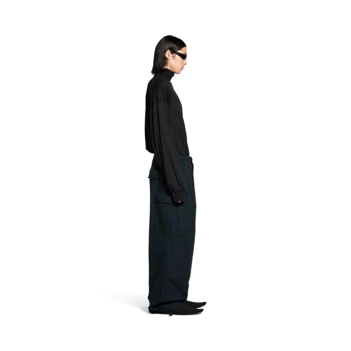 Balenciaga Pants Men Men039s Large Cargo Pants In Ink Ink Balenciaga Pants Men Men039s Large Cargo Pants In Ink Ink
