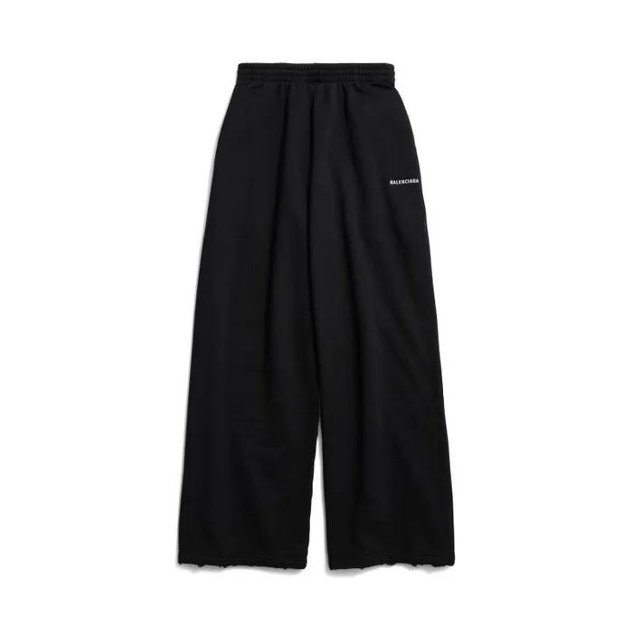 Balenciaga Pants WomenMen Greene Street Baggy Sweatpants In Black Black
