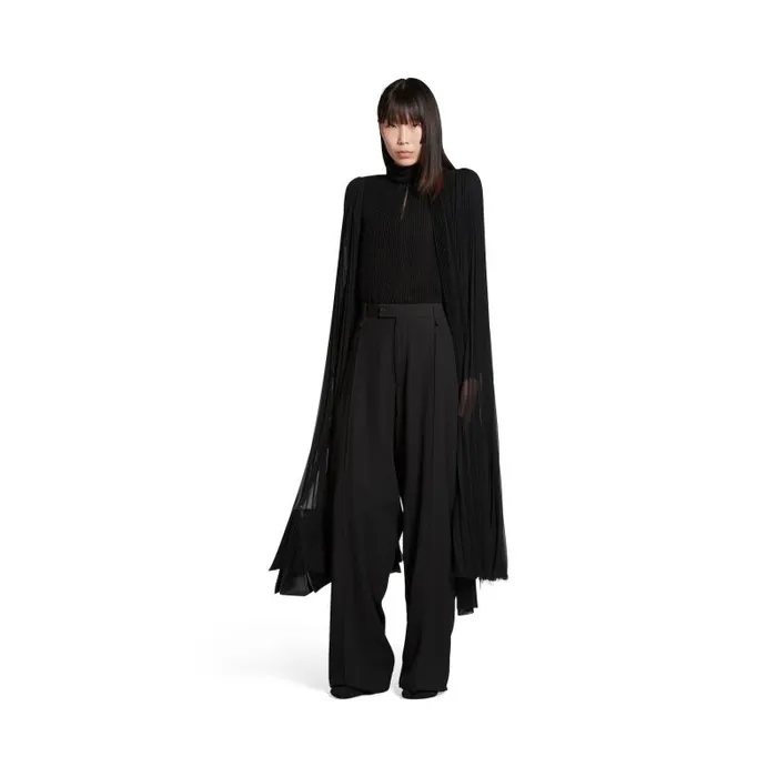 Balenciaga Pants Women Skater Tailored Pants In Black Black