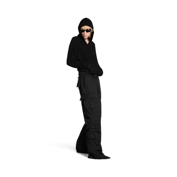 Balenciaga Pants Women Women039s Cargo Pants Regular Fit In Black Black