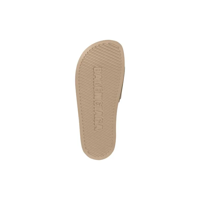 Balenciaga Sandals and Mules Men Men039s Pool Slide Sandal In Beige Beige Balenciaga Sandals and Mules Men Men039s Pool Slide Sandal In Beige Beige