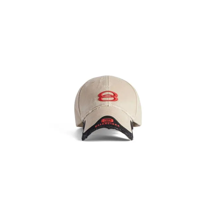 Balenciaga Scarves and Caps Men Men039s Unity Sports Icon Cap In Beigered Beigered Balenciaga Scarves and Caps Men Men039s Unity Sports Icon Cap In Beigered Beigered