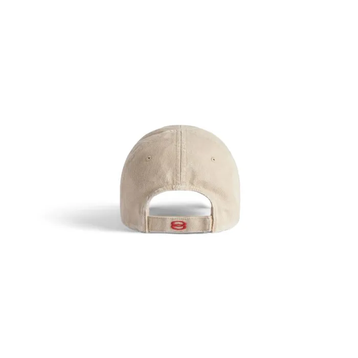 Balenciaga Scarves and Caps Men Men039s Unity Sports Icon Cap In Beigered Beigered Balenciaga Scarves and Caps Men Men039s Unity Sports Icon Cap In Beigered Beigered