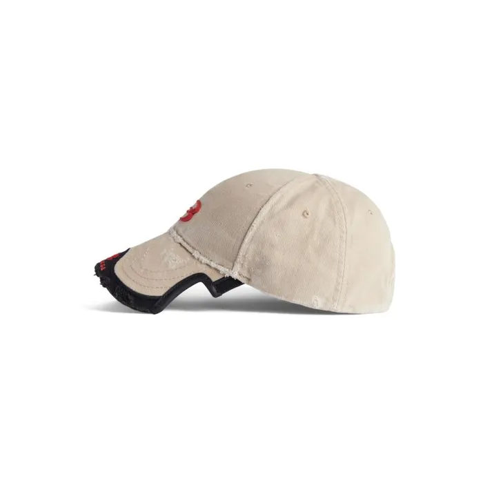 Balenciaga Scarves and Caps Men Men039s Unity Sports Icon Cap In Beigered Beigered Balenciaga Scarves and Caps Men Men039s Unity Sports Icon Cap In Beigered Beigered