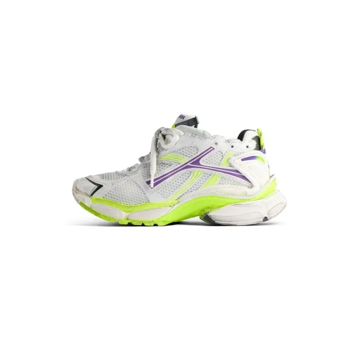 Balenciaga Sneakers Men Men039s Runner Sneaker In Whiteneon Yellowgreypurple Whiteneon Yellowgreypurple Balenciaga Sneakers Men Men039s Runner Sneaker In Whiteneon Yellowgreypurple Whiteneon Yellowgreypurple