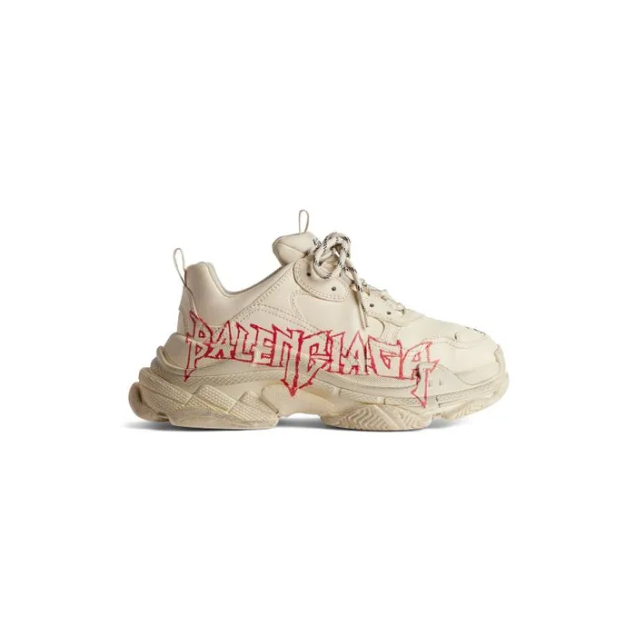 Balenciaga Sneakers Men Men039s Triple S Sneaker Diy Metal In Whiteredblack Whiteredblack Balenciaga Sneakers Men Men039s Triple S Sneaker Diy Metal In Whiteredblack Whiteredblack