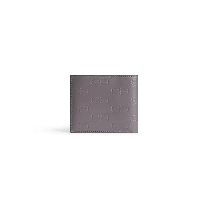 Balenciaga Wallets Men Men039s Embossed Monogram Square Folded Wallet Box In Dark Grey Dark Grey Balenciaga Wallets Men Men039s Embossed Monogram Square Folded Wallet Box In Dark Grey Dark Grey