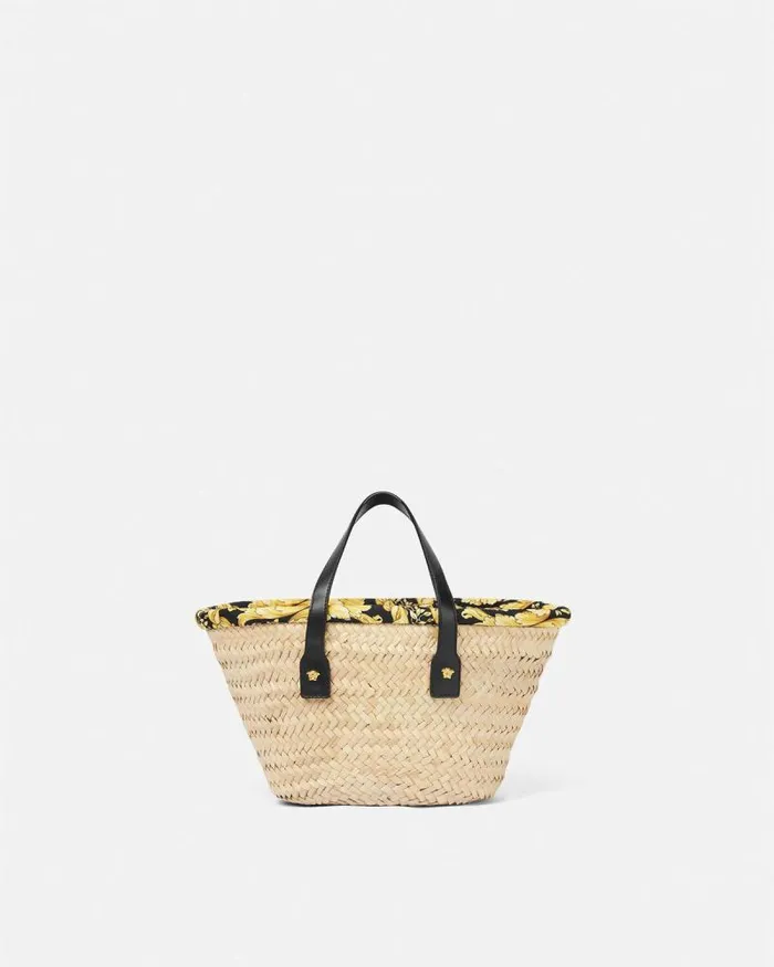 Barocco Kids Straw Bag 2ka0v Children Versace Accessories