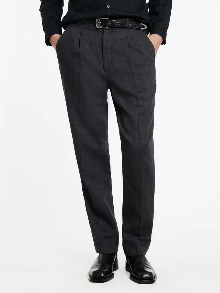 BENEDICT PANTS Carbon Men John Varvatos Dress Pants