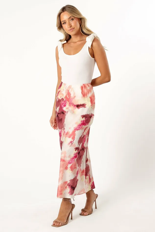 Benton Maxi Skirt Multi Skirts Petal and Pup Women