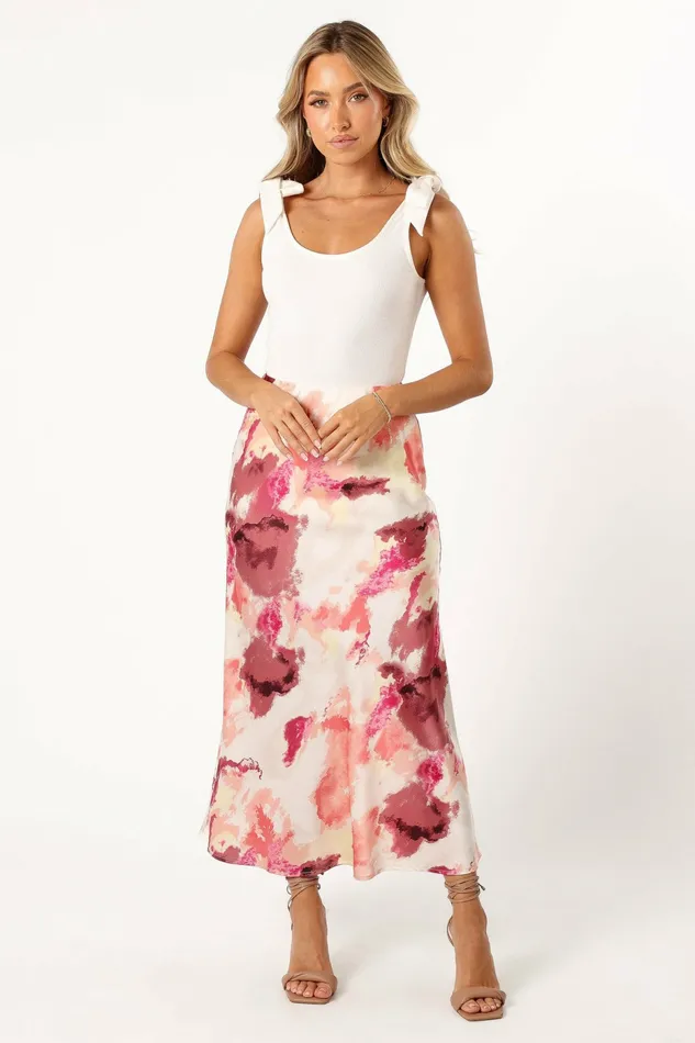 Benton Maxi Skirt Multi Skirts Petal and Pup Women